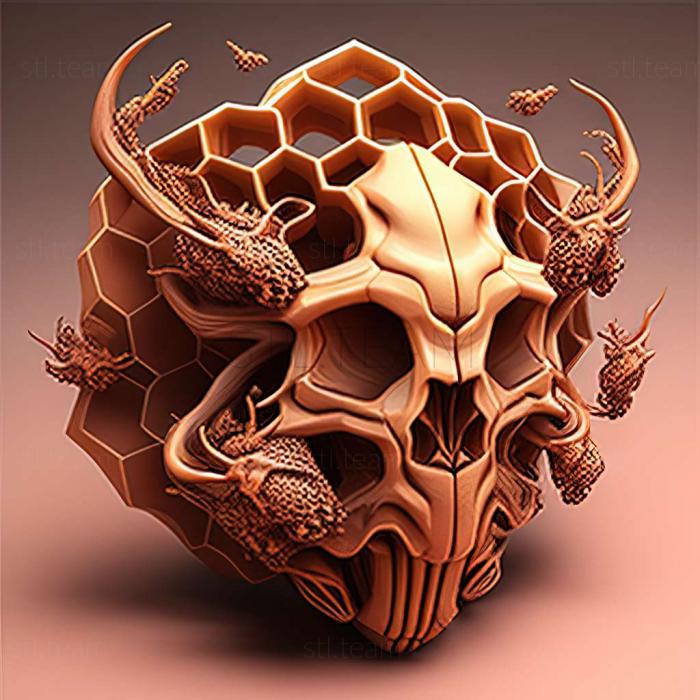 3D модель Melittosphex burmensis (STL)